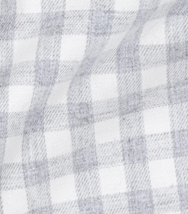 Easy-iron plain white poplin shirt