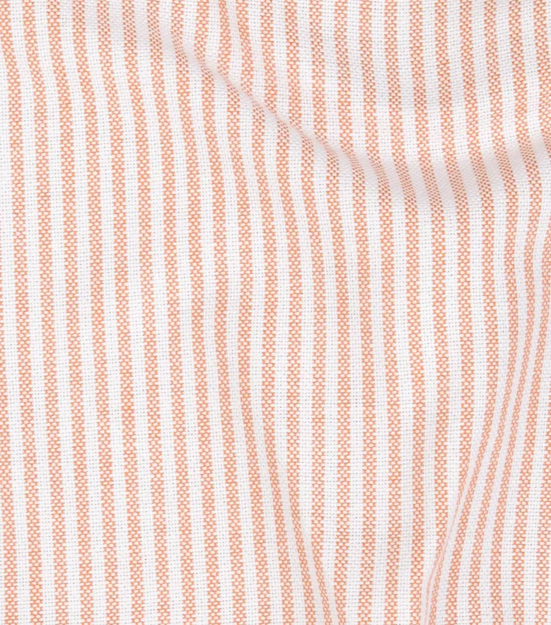 Easy-iron plain white poplin shirt