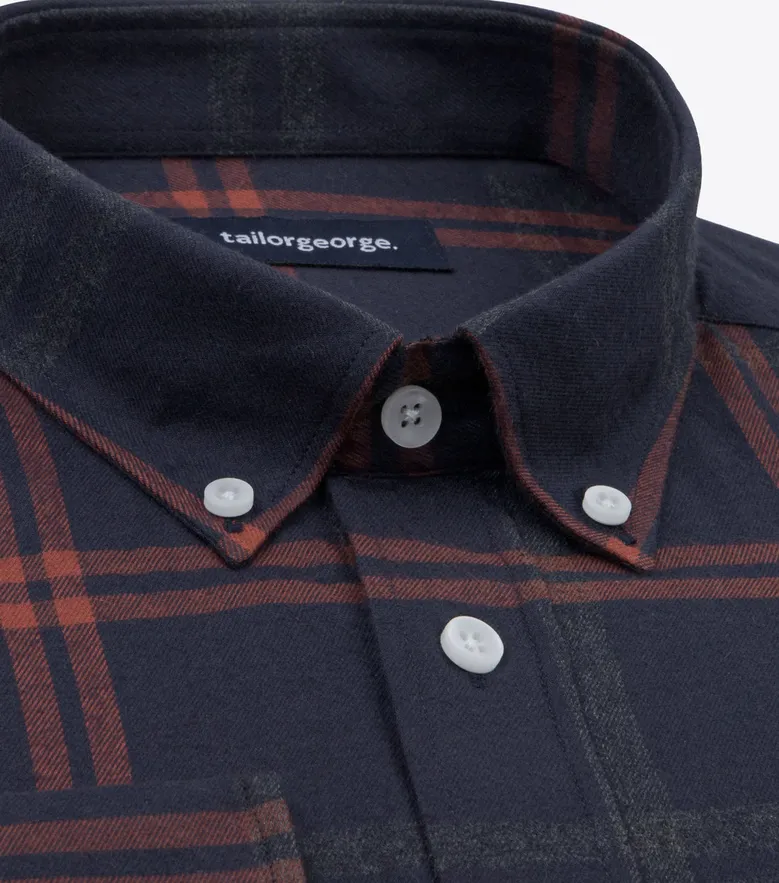 Easy-iron plain white poplin shirt