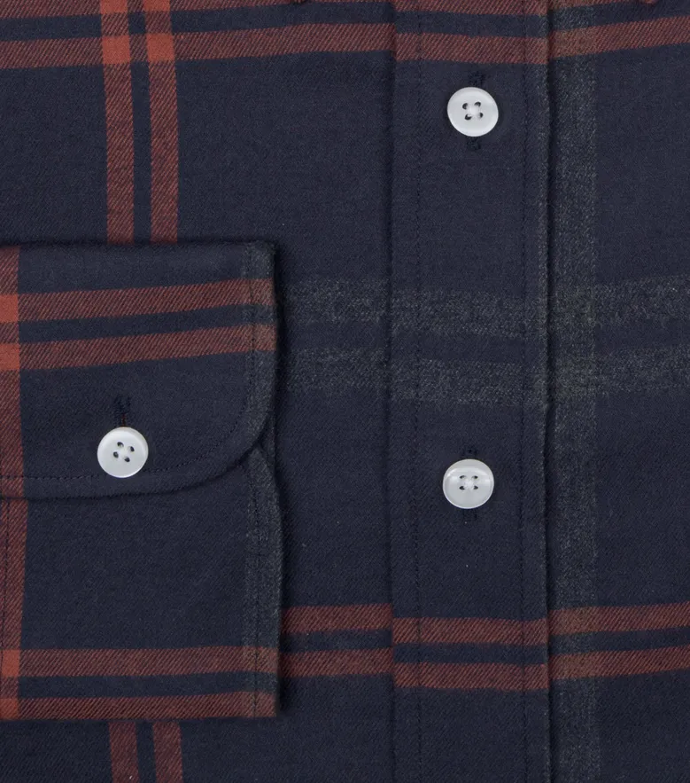 Easy-iron plain white poplin shirt