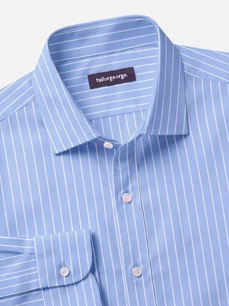 Easy-iron poplin shirt