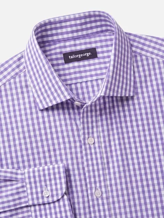 Easy-iron poplin shirt