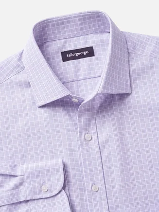 Easy-iron poplin shirt