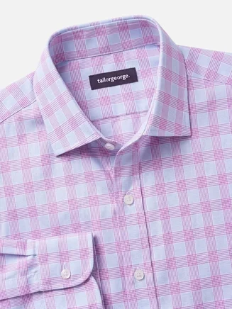 Easy-iron poplin shirt