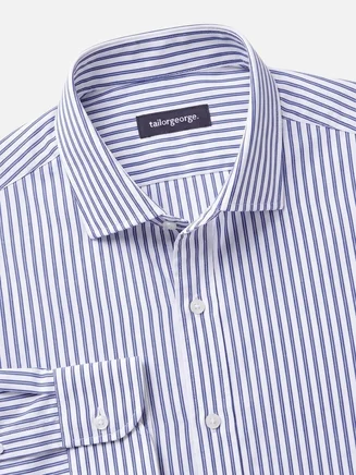 Easy-iron poplin shirt