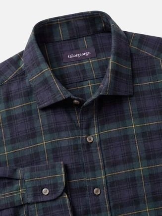 Thick flannel shirt