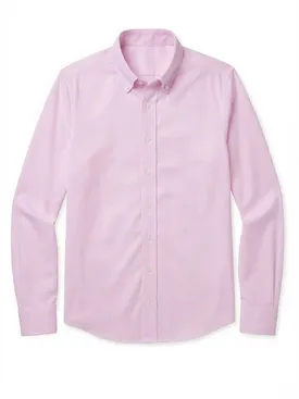 Plain pink Oxford Shirt
