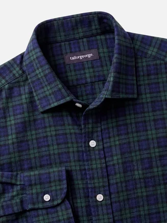 Light and soft flannel shirt